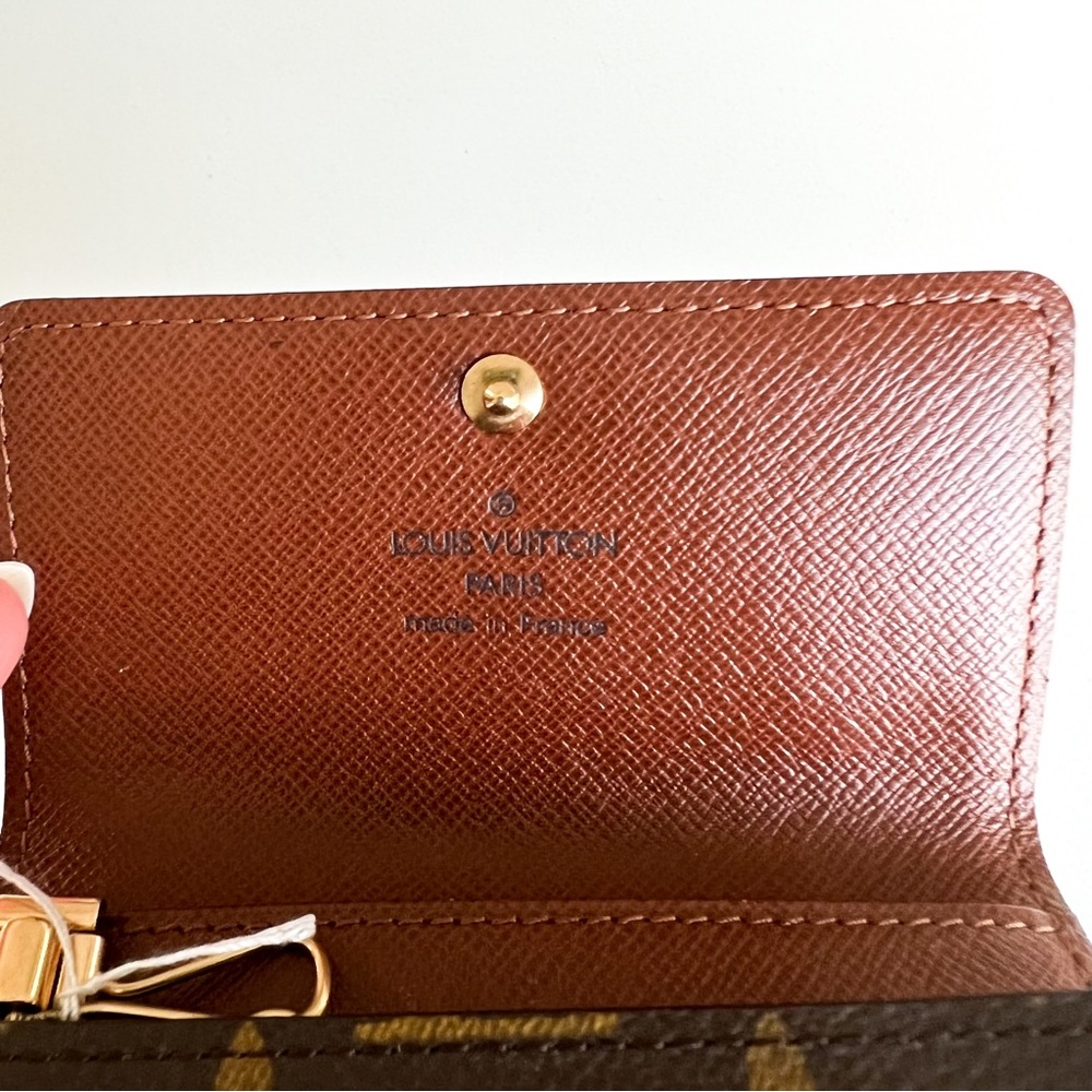 Louis Vuitton 6 Key Ring Holder Canvas LV Logo Vintage - Picture 9 of 13